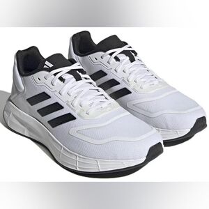 (New) Adidas | Duramo 10, Men's Shoes Size 10.5 Sneakers 3-Stripe White w/ Black